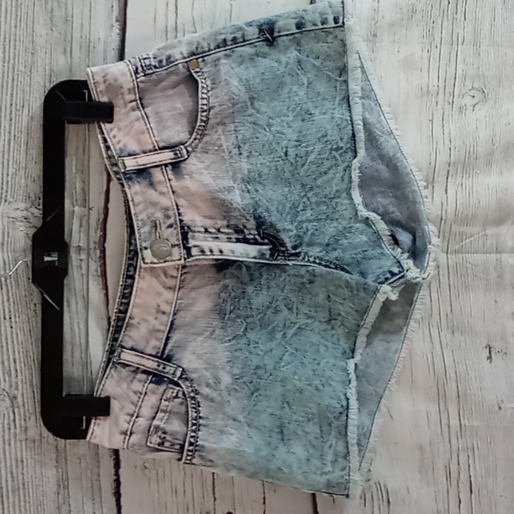 Ombre Shorts Pale Pink/Blue